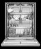 FISHER & PAYKEL DW24UNT2X2 Built-in Dishwasher, Tall, Sanitize