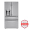 LG LRMDC2306S 23 cu. ft. Smart wi-fi Enabled Counter-Depth Refrigerator with Craft Ice™ Maker