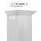 ZLINE Crown Molding Profile 3 for Wall Mount Range Hood CM3KECOM