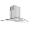 ZLINE 30 in. Island Mount Range Hood in Stainless Steel & Glass GL14i30