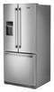 MAYTAG MFW2055FRZ 30-Inch Wide French Door Refrigerator with Exterior Water Dispenser- 20 Cu. Ft.