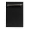 ZLINE KITCHEN AND BATH DPBLMH18 ZLINE 18" Dishwasher Panel with Modern Handle [Color: Black Matte]