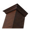 ZLINE 30 in. Wooden Wall Mount Range Hood in Walnut and Hamilton  Includes  Motor