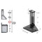 ZLINE 30 in. Wall Mount Range Hood in Stainless Steel with Builtin CrownSound® Bluetooth Speakers KL3CRNBT30