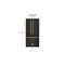 KITCHENAID KRFF302EBS 22 Cu. Ft. 33-Inch Width Standard Depth French Door Refrigerator with Interior Dispenser - Black Stainless Steel with PrintShield™ Finish