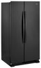 WHIRLPOOL WRS315SNHB 36-inch Wide Side-by-Side Refrigerator - 25 cu. ft.