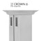 ZLINE KITCHEN AND BATH CM5697IKECOMI304 ZLINE Crown Molding Profile 5 for Island Mount Range Hood (CM5-697i/KECOMi-304)