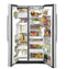 GE APPLIANCES GZS22IYNFS GE® 21.8 Cu. Ft. Counter-Depth Fingerprint Resistant Side-By-Side Refrigerator