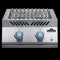 NAPOLEON BBQ BIB18RTPSS Built-in 700 Series Dual Range Top Burner with Stainless Steel Cover , Stainless Steel , Propane