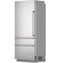 CAFE CIC36LP2VS1 Café™ 36" Integrated Bottom-Freezer Refrigerator