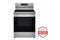 LG LREL6323S 6.3 cu ft. Smart Wi-Fi Enabled Fan Convection Electric Range with Air Fry & EasyClean®