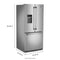 MAYTAG MFW2055FRZ 30-Inch Wide French Door Refrigerator with Exterior Water Dispenser- 20 Cu. Ft.