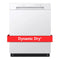 LG LDFC2423W Front Control Dishwasher with LoDecibel Operation and Dynamic Dry™