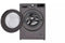 2.3 CF 24 IN COMPACT FROT LOAD WASHER DRYER COMBO  GRAPHITE STEEL