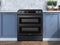 SAMSUNG NE63T8751SG 6.3 cu ft. Smart Slide-in Electric Range with Smart Dial, Air Fry, & Flex Duo™ in Black Stainless Steel