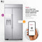 LG SRSXB2622S LG STUDIO 26 cu. ft. Smart Side-by-Side Built-In Refrigerator with Ice & Water Dispenser