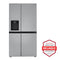 LG LRSXC2306S 23 cu. ft. Side-by-Side Counter-Depth Refrigerator with Smooth Touch Dispenser