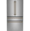 CAFE CGE29DP2TS1 Café™ ENERGY STAR® 28.7 Cu. Ft. Smart 4-Door French-Door Refrigerator With Dual-Dispense AutoFill Pitcher