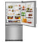 KITCHENAID KRBR109ESS 19 cu. ft. 30-Inch Width Full Depth Non Dispense Bottom Mount Refrigerator - Stainless Steel