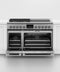 FISHER & PAYKEL RHV3484L Dual Fuel Range, 48", 4 Burners, 4 Induction Zones, Self-cleaning, LPG