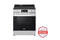 6.3 CF ELEC SINGLE OVEN SLIDE IN RANGE EASYCLEAN PLUS SC SS