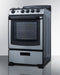 SUMMIT PRO247SS 24" Wide Gas Range