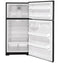 HOTPOINT HPS16BTNRBB Hotpoint® 15.6 Cu. Ft. Recessed Handle Top-Freezer Refrigerator