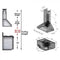 ZLINE 30 in. Remote Blower Wall Mount Range Hood in Stainless Steel 597RD30