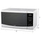 AVANTI MT09V0W 0.9 CF Touch Microwave - White