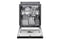 LG LDFN4542S Front Control Dishwasher with QuadWash™