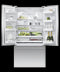 FISHER & PAYKEL RF201ADJSX5 Freestanding French Door Refrigerator Freezer, 36", 20.1 cu ft, Ice