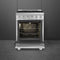 SMEG SPR24UGGX Range Stainless steel SPR24UGGX