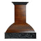 ZLINE 30 in. Wooden Wall Mount Range Hood in Antigua and Walnut  Includes  Motor