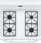 HOTPOINT RGBS400DMWW Hotpoint® 30" Free-Standing Standard Clean Gas Range