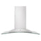 ZLINE 36 in. Wall Mount Range Hood in Stainless Steel & Glass KN36