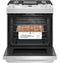 GE APPLIANCES JGS760DPWW GE® 30" Slide-In Front-Control Convection Gas Range with No Preheat Air Fry