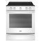 WHIRLPOOL WEE750H0HW 6.4 cu. ft. Smart Slide-in Electric Range with Scan-to-Cook Technology