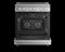 BEKO PRIR34452SS 30" Stainless Steel Pro-Style Induction Range