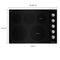 KITCHENAID KCES550HBL 30" Electric Cooktop with 5 Elements and Knob Controls - Black