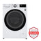 2.3 CF 24 IN COMPACT FRONT LOAD WASHER DRYER COMBO  WHITE