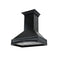 ZLINE 30 in. Wooden Wall Mount Range Hood in Black  Includes  Motor