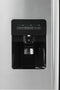 AMANA ASI2575GRS 36-inch Side-by-Side Refrigerator with Dual Pad External Ice and Water Dispenser - Black-on-Stainless