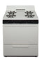 PREMIER SFK100TP 30 in. Freestanding Gas Range in Biscuit