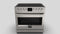 Fulgor Milano F6PIR365S1 36" Freestanding Sofia, 5 Burner Induction Range, Stainless