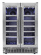 SILHOUETTE DWC047D1BSSPR Napa 24" French Door Wine Cooler