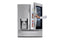 LG LRMVC2306S 23 cu. ft. Smart wi-fi Enabled InstaView™ Door-in-Door® Counter-Depth Refrigerator with Craft Ice™ Maker