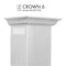 ZLINE Crown Molding Profile 6 for Wall Mount Range Hood CM6KBKL2KL3