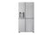 27 CF SXS DOORINDOOR DUAL ICE MAKER WITH CRAFT ICE PRINTPROOF STAINLESS STEEL