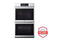 LG WDES9428F LG STUDIO 9.4 cu. ft. Smart InstaView® Electric Double Built-In Wall Oven with Air Fry & Steam Sous Vide