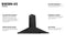 ZLINE 24 in. Wall Mount Range Hood in Black Stainless Steel BSKBN24